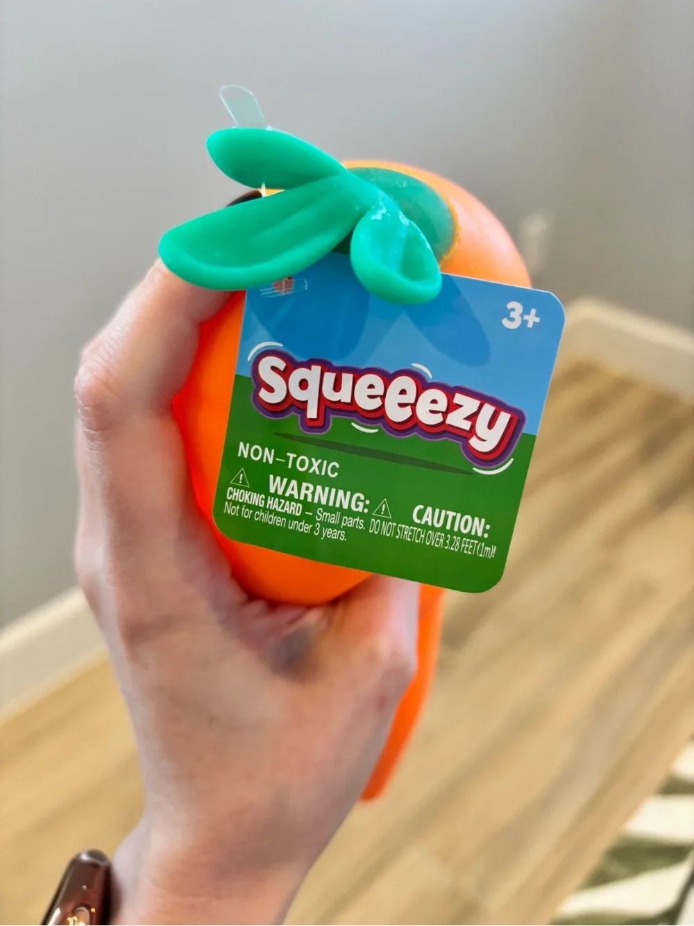 Orange Carrot Plush by Squeezy - Jumbo Squishy